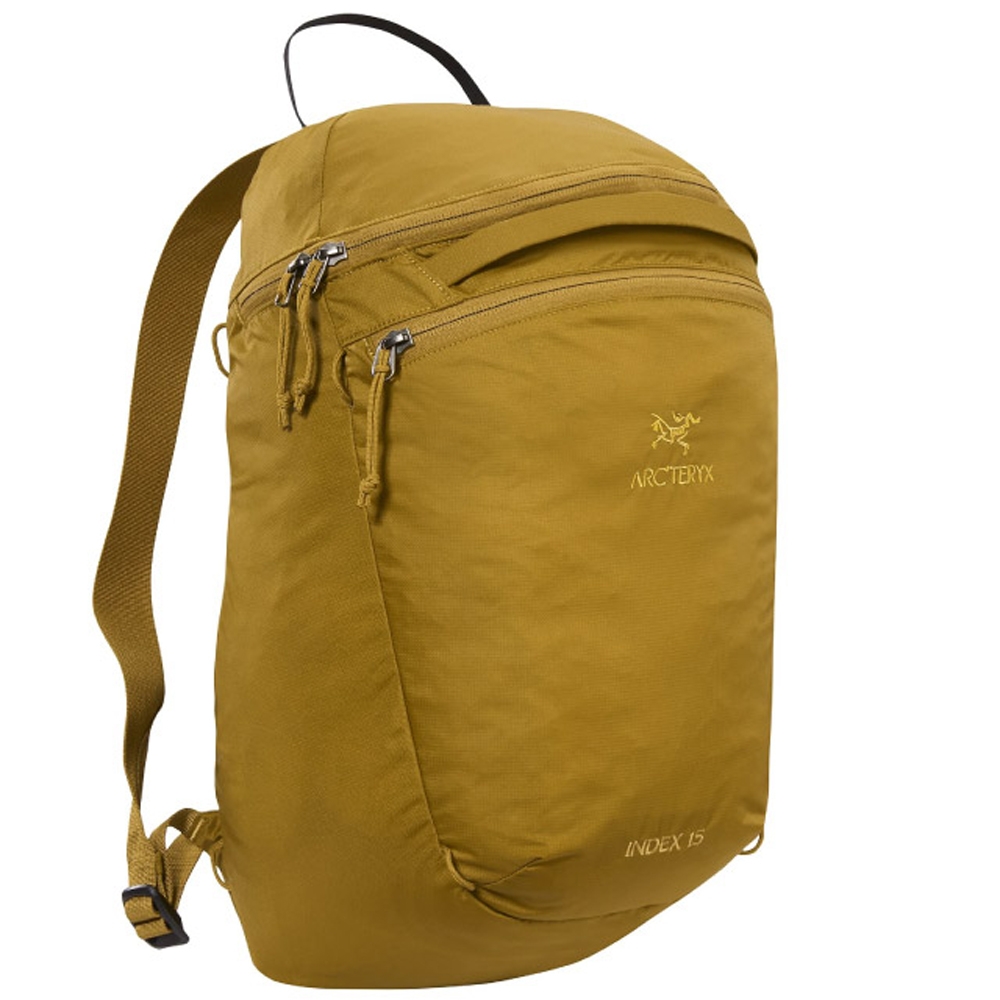 始祖鳥Index 15L 抗撕裂反收式可折疊登山健行攻頂包_漫遊褐