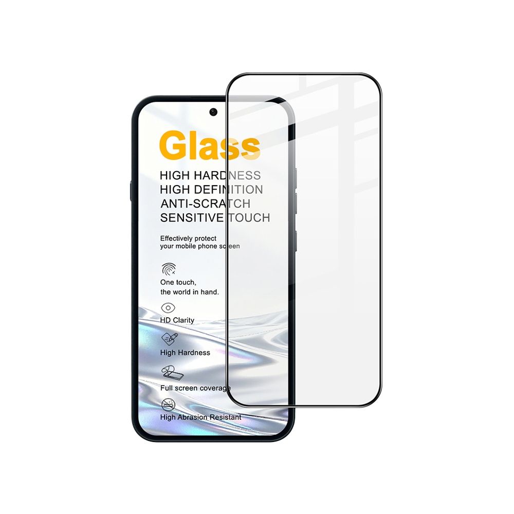 Imak 艾美克 Nothing Phone (4a) Pro 鋼化玻璃貼(黑邊)(可指紋解鎖)