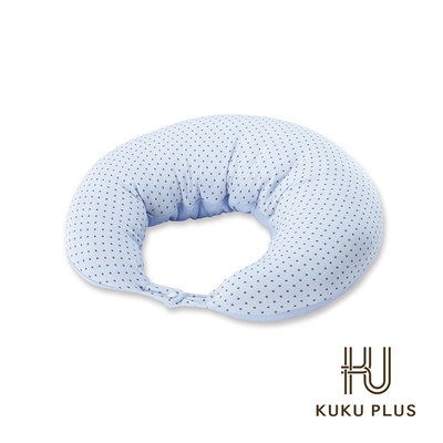 酷咕鴨 KUKU PLUS授乳月亮枕(波波藍/波波粉)