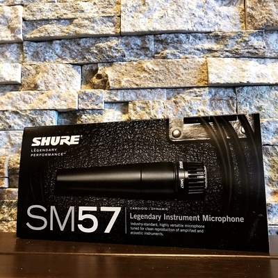 舒爾 Shure SM57 動圈麥 麥克風 樂器 收音 音箱 收音 公司貨 2年保固