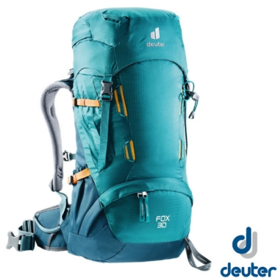 Deuter Fox 30L 專業輕量拔熱透氣背包 湖藍/藍