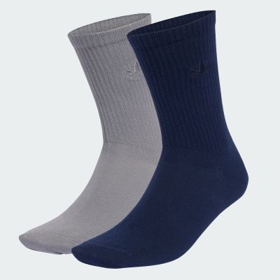 【adidas 愛迪達】 EVERYDAY ICONS 中筒襪 2 雙入 男/女 - Originals KE0660