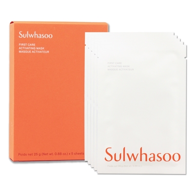 Sulwhasoo雪花秀 Sulwhasoo 雪花秀 潤燥養膚精華面膜 25g x 5片/盒