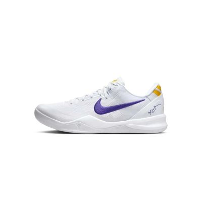 Nike Kobe 8 Protro Lakers Home 湖人隊主場 白紫鉤 男鞋 HF9550-100