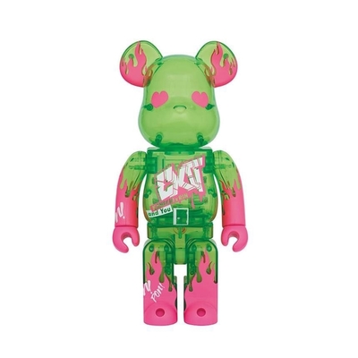 BE@RBRICK Exit 100%+400% 庫柏力克熊 潮玩 擺件 藏品
