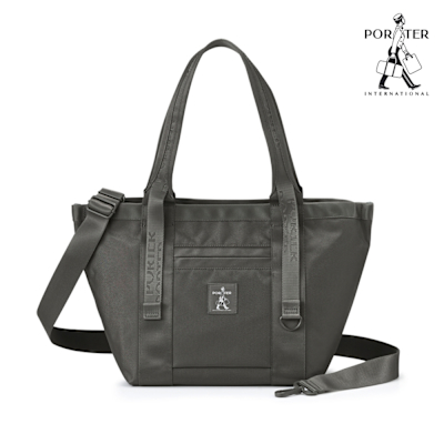 PORTER INTERNATIONAL - 率性無界ROVER托特包 (M) - 靜謐灰