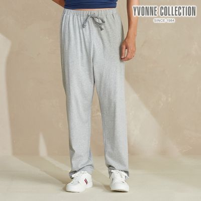 YVONNE 男裝｜結粒紗長褲-迷霧灰 (M/L)