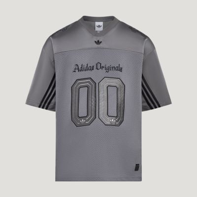 Adidas 愛迪達 Og Jersey LD3866 男 T恤 運動上衣 休閒短袖 復古足球衣 灰