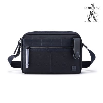 PORTER INTERNATIONAL - 自信經典NEW HEAT斜背包 - 深藍