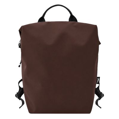 LONGCHAMP LE PLIAGE ENERGY系列再生尼龍簡約後背包(大/可可)
