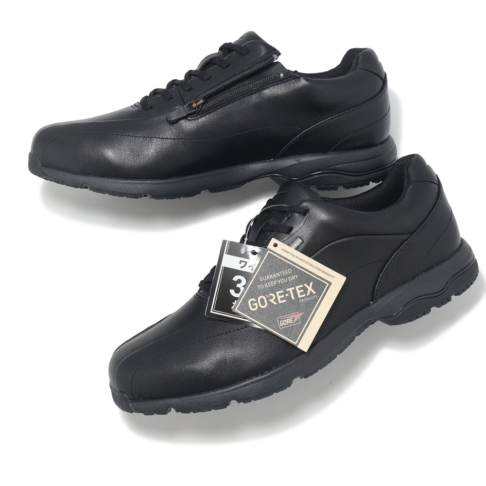Mizuno 健走鞋LD40 VII GTX 男鞋黑防水吸震回彈止滑休閒鞋美津濃