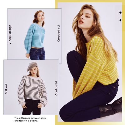 【品牌週限定】BRAPPERS 女款線衫(多款選)