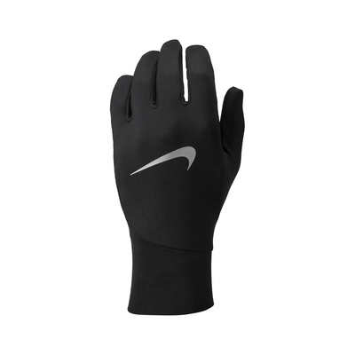 Nike 手套 Pacer Lightweight 女款 黑銀 透氣 速乾 可觸控 慢跑 跑步 運動手套 N1010534-082