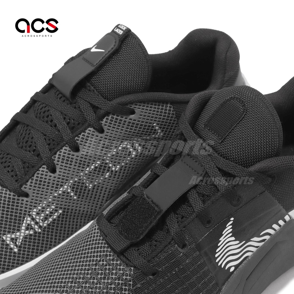 Nike 訓練鞋Metcon 8 男鞋黑白基本款緩震有氧高強度穩定健身運動