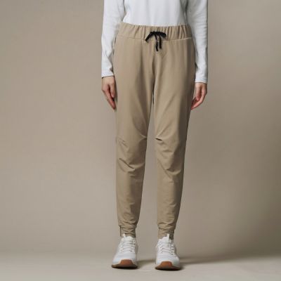 HAKERS 女款 防潑水彈性休閒長褲 | HK24WP203