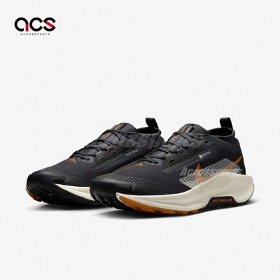 Nike 防水越野跑鞋 Pegasus Trail 5 GTX 男鞋 黑 橘 機能 戶外 小飛馬 運動鞋 FQ0908-007