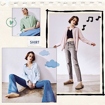 【品牌週限定】BRAPPERS 女款襯衫(多款選)