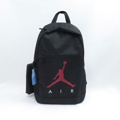 NIKE JORDAN Air School 後背包 附筆袋 JD2113008GS001 黑紅
