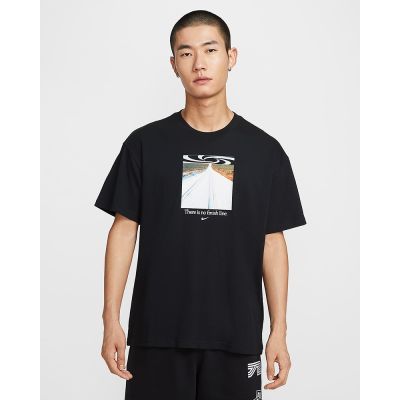 NIKE 耐吉 男 短袖上衣 黑色系-AS U NSW TEE M90 OC OPEN-HQ9269010