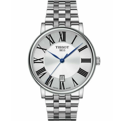 TISSOT 天梭 官方授權CARSON 經典時尚男錶 畢業禮物首選(T1224101103300)