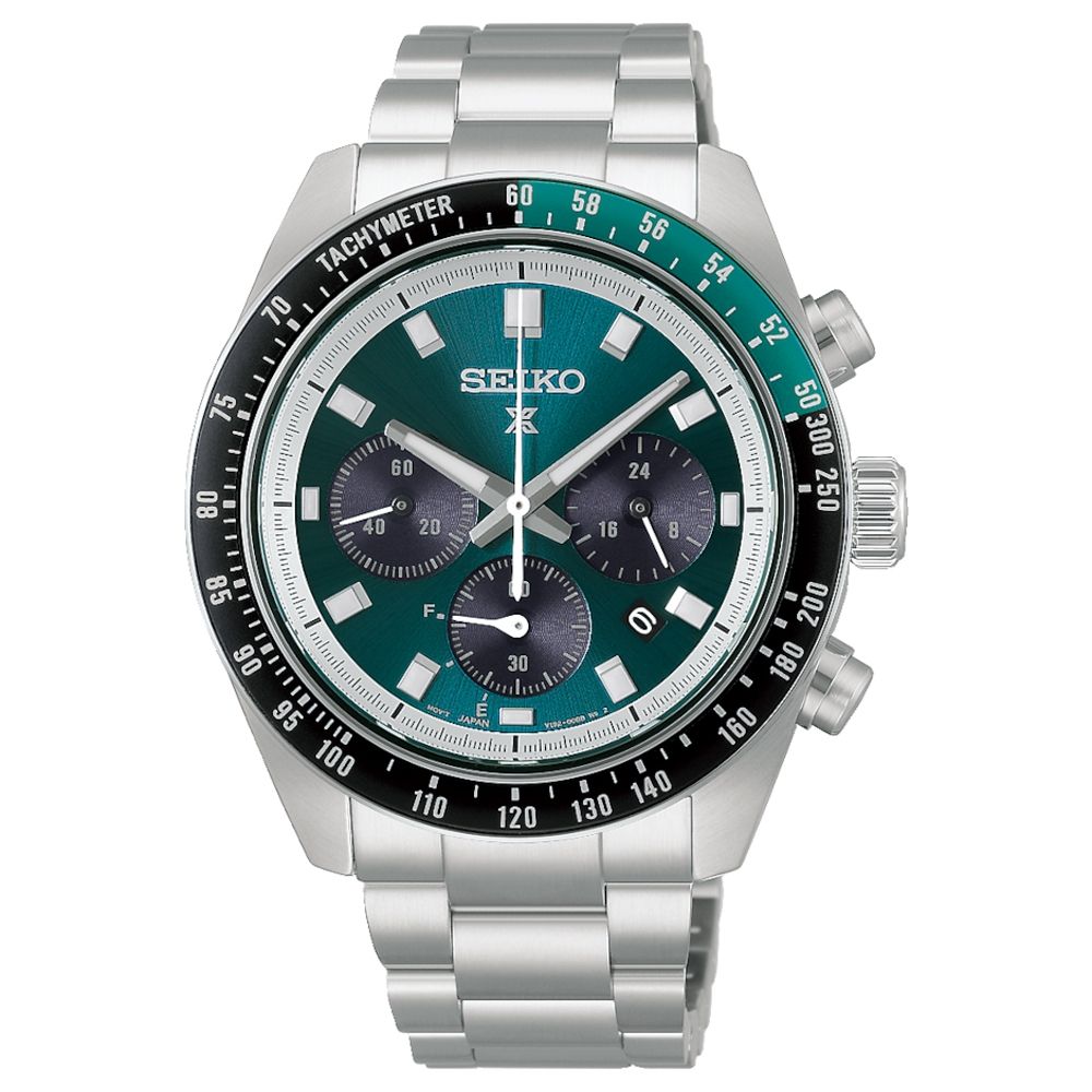 SEIKO 精工 Prospex 熊貓計時太陽能男錶-41.4mm(V192-00B0G/HBJ003P1)