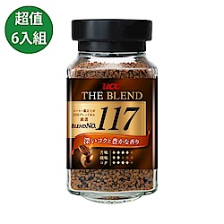 UCC 117即溶咖啡(90g)x6罐(1+5組合)