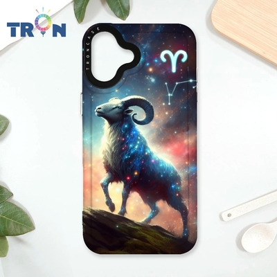 TRON IPhone 16 PLUS 星空風象星座 雙子座 天秤座 水瓶座 防摔太空殼 透黑款 軟硬殼 手機殼