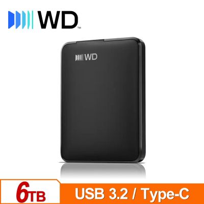 WD 威騰 Elements 6TB 2.5吋 USB-C行動硬碟 (USB 3.2 Gen 1)