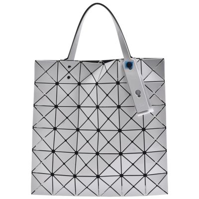 ISSEY MIYAKE 三宅一生BAOBAO幾何方格6X6手提包(白色)