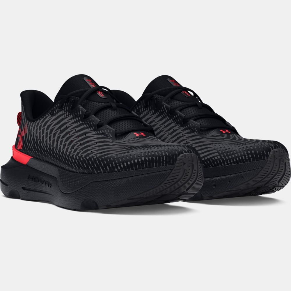 Under Armour UA 慢跑鞋 Infinite Pro 男鞋 黑 紅 支撐 運動鞋 UA 3027190006