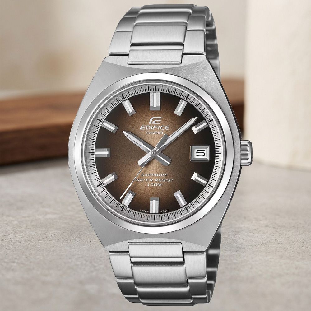 CASIO 卡西歐 EDIFICE 經典簡約運動腕錶 錶 手錶 送禮 EFB-109D-5AV