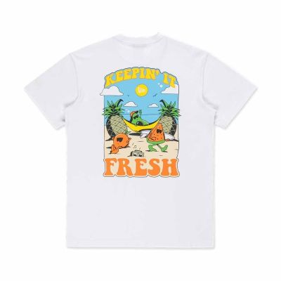NEW ERA 男女 短袖上衣 NEW ERA FRUITE NE 白 NE14500099