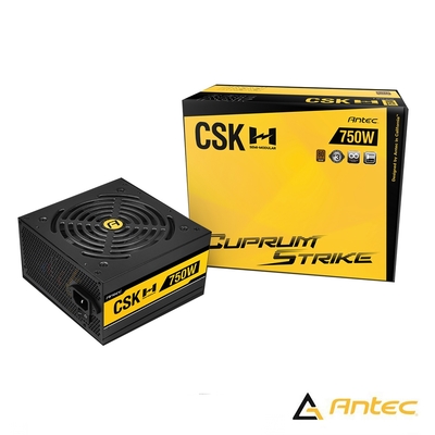 Antec 安鈦克 750瓦 80Plus 銅牌 半模組 電源供應器(CSK750H)
