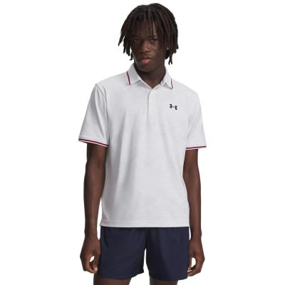 【UNDER ARMOUR】UA 男 Drive Warning Star 短袖POLO 6009980-100