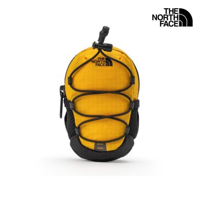 【The North Face 官方旗艦】北面男女款黃色經典BOREALIS迷你配件包｜8NR156P
