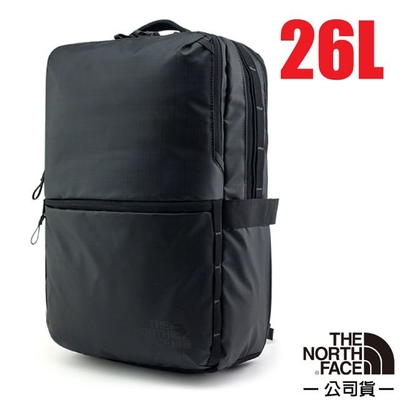 【The North Face】BASE CAMP VOYAGER DAYPACK 多功能通勤休閒日用後背包26L_81DM-KT0 宇宙黑