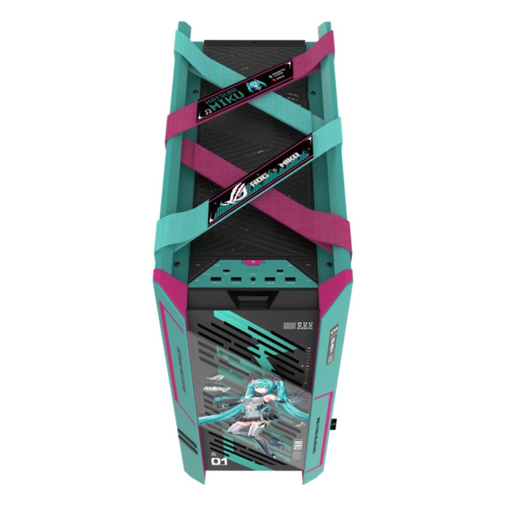 ASUS 華碩ROG Strix Helios II 初音未來特別版電競機殼| ASUS 華碩