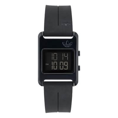 ADIDAS 愛迪達  RETRO POP DIGITAL 復古懷舊流行電子錶款_AOST23568_黑_31mm