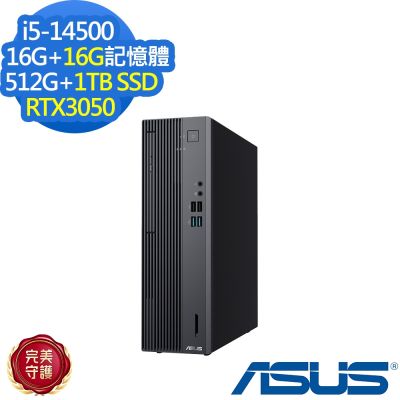 ASUS華碩 ASUS 華碩 H-S501SER-514500015W 桌上型電腦 i5-14500/RTX3050/16G+16G/512GB+1TB/特仕版