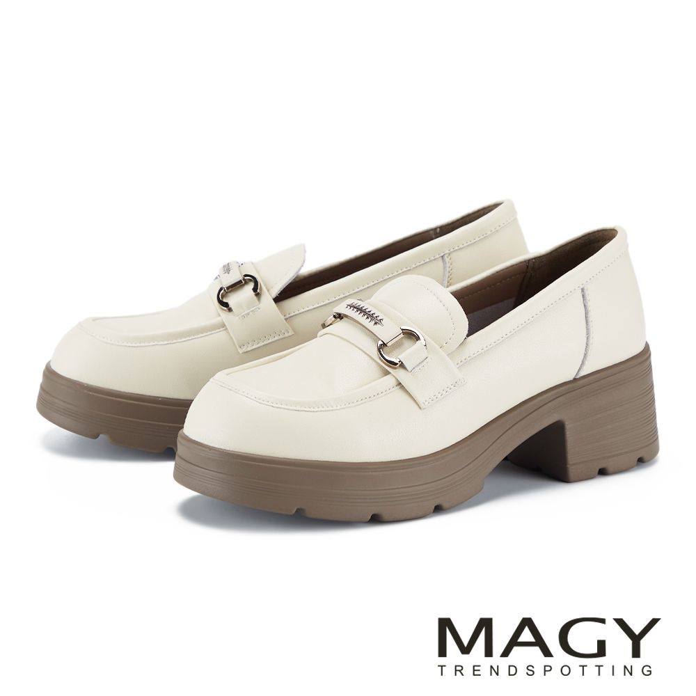MAGY OIRN CHOiCE TAS 真皮/蝴蝶結/拼接/流蘇/穆勒/樂福/休閒/跟鞋 多款任選 (B米色)
