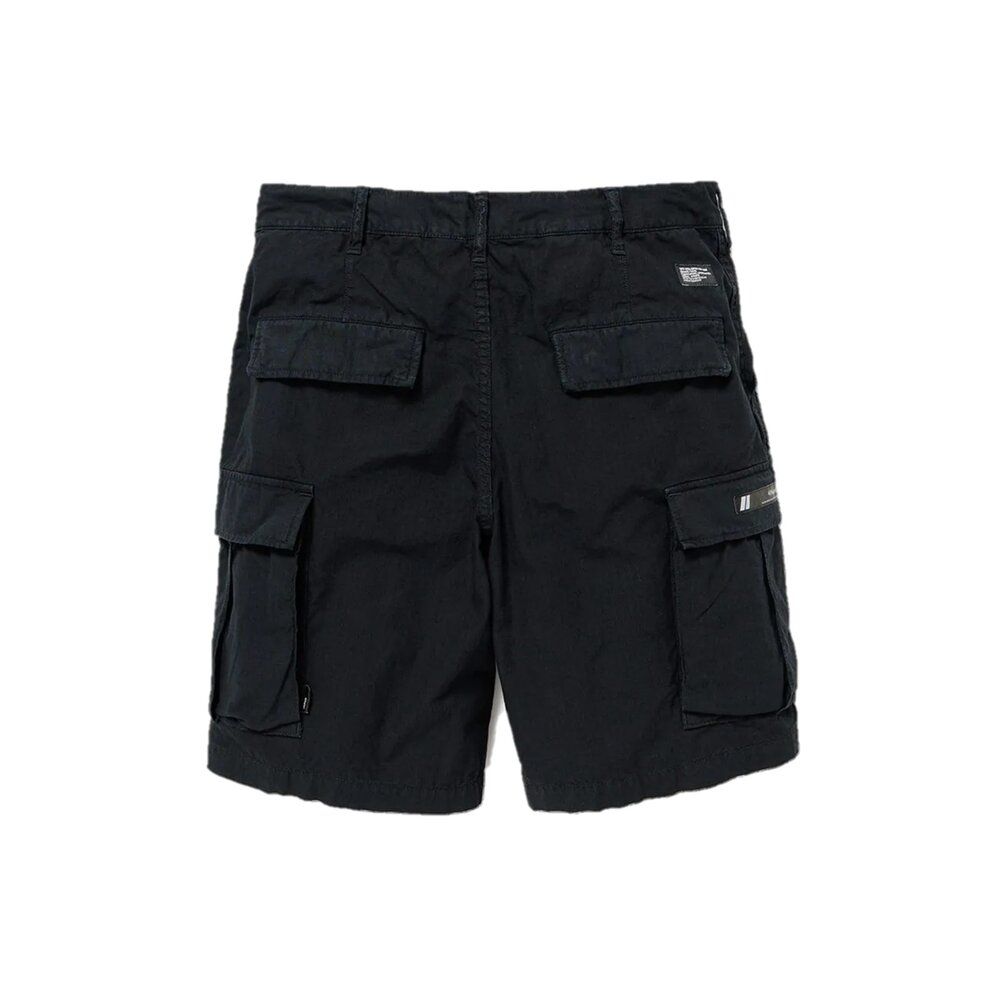 パンツ WTAPS MILS9602 SHORTS COTTON RIPSTOP XL Wtaps Mils9602 / Shorts / Cotton Ripstop 黑色工裝五分褲251WVDT
