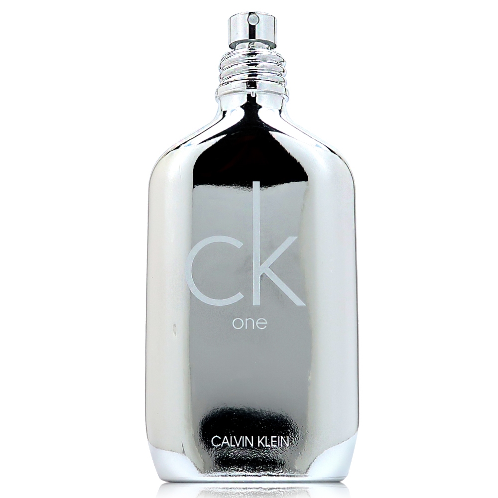 CALVIN KLEIN ONE PLATINUM EDITION 白金限量版淡香水100ML TESTER