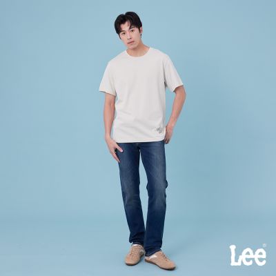 Lee 男款 726 中腰標準直筒牛仔褲 深藍洗水 LB617077522