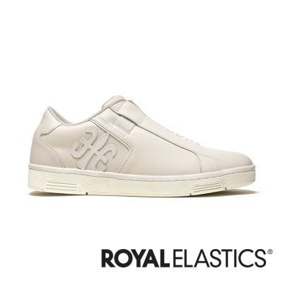 ROYAL ELASTICS Adelaide 米色真皮時尚休閒鞋 (男) 002653-777