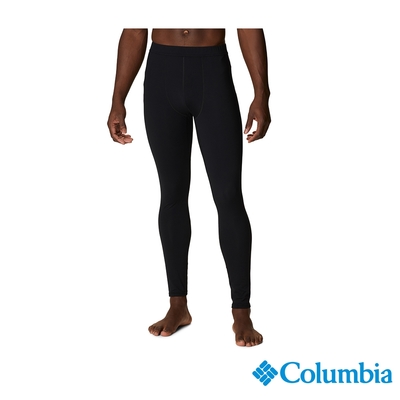 Columbia哥倫比亞 男款-極暖快排內著長褲-黑色 UAE90140BK/IF