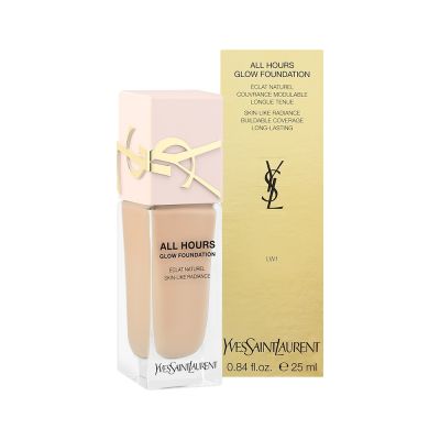 YSL 恆久完美裸光無瑕粉底露(25ml) #LW1 健康白皙_暖調【原廠公司貨】