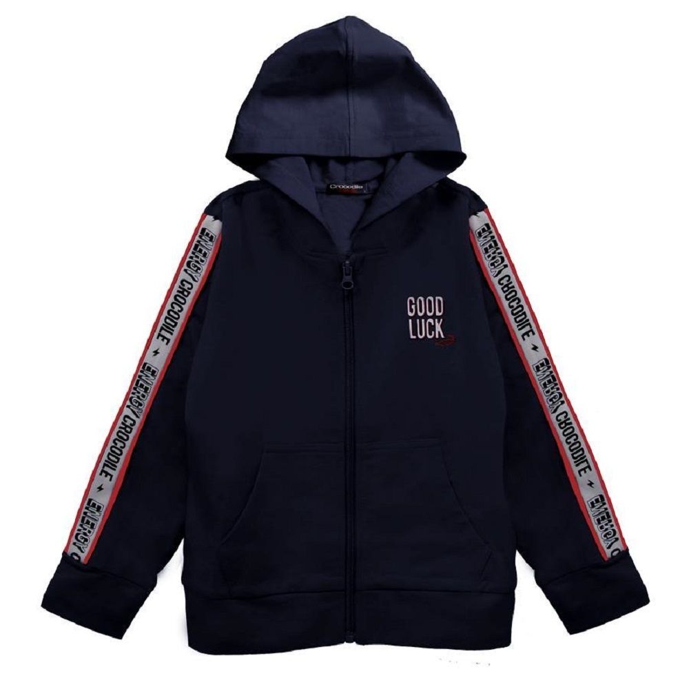 Crocodile Junior小鱷魚童裝- ENERGY LOGO棉質外套 ( 558730-05 小童款)