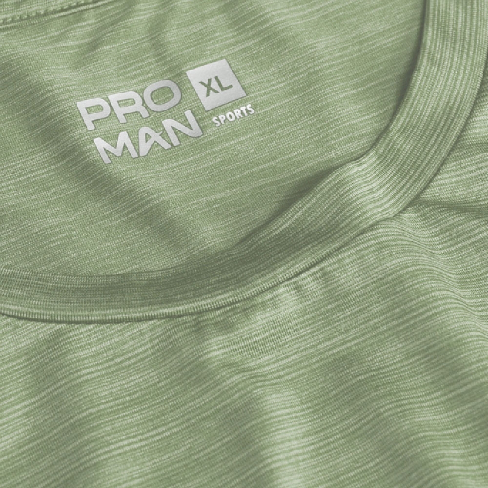 【PROMAN 豪門】運動型男消臭速乾舒爽寬肩背心 (碧綠)