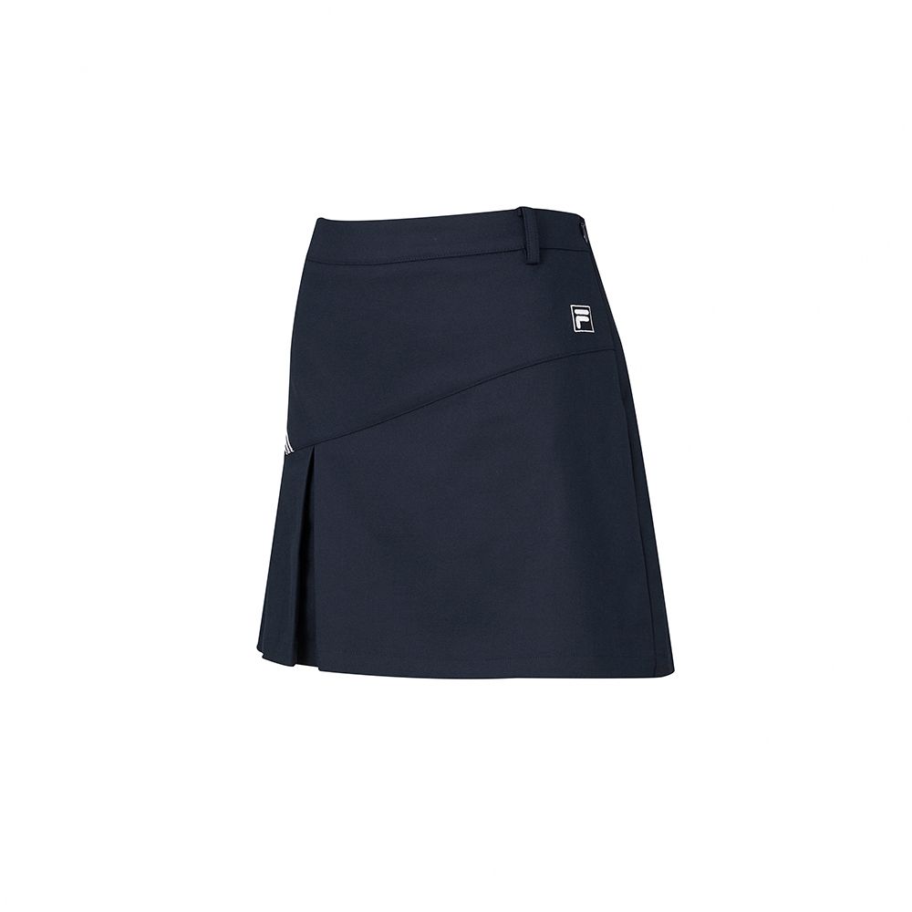 FILA 女平織短裙-藏青 5SKA-1723-NV