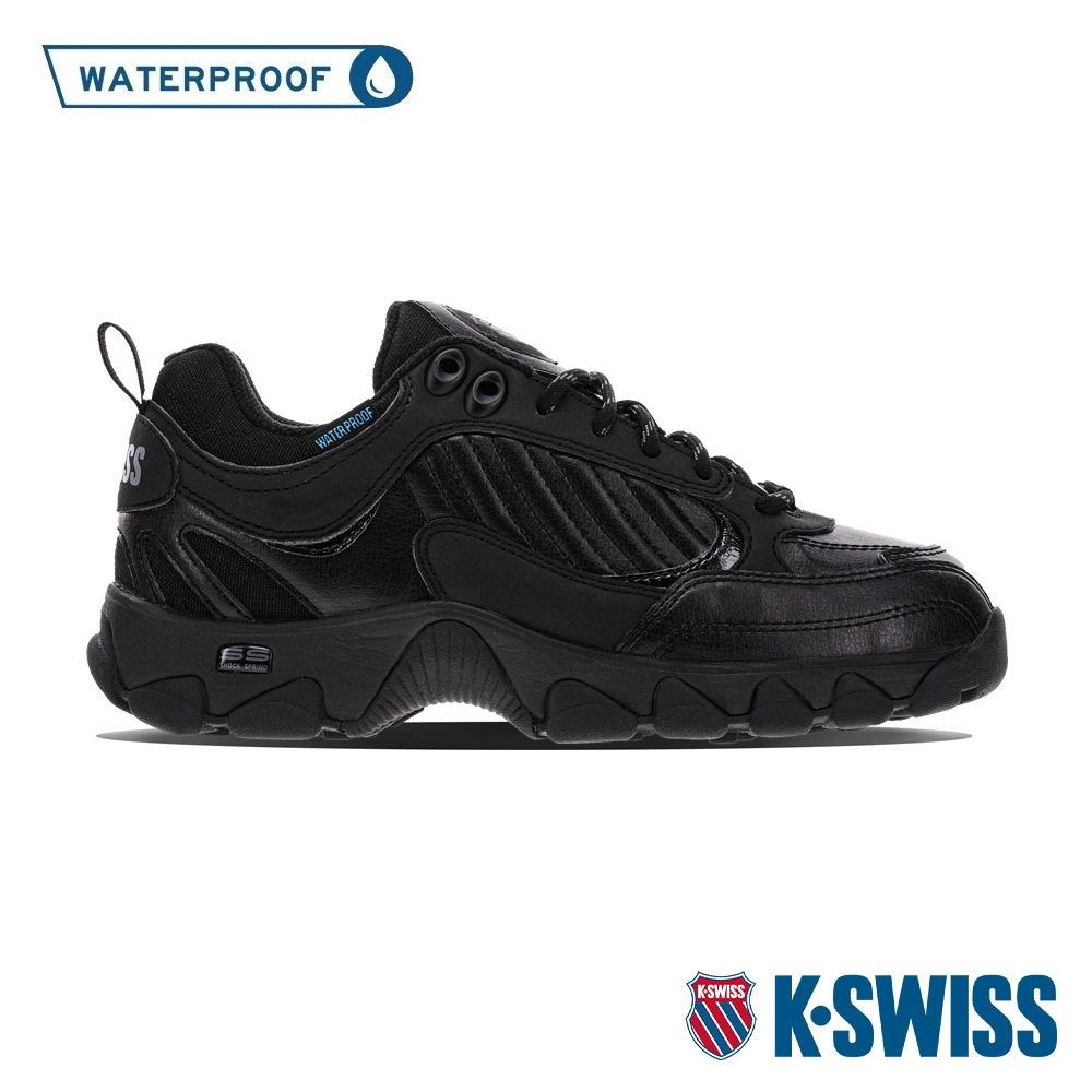 hiro樣專用 K-SWISS HS329 WP防水老爹鞋-中性-黑| 休閒鞋| Yahoo購物中心